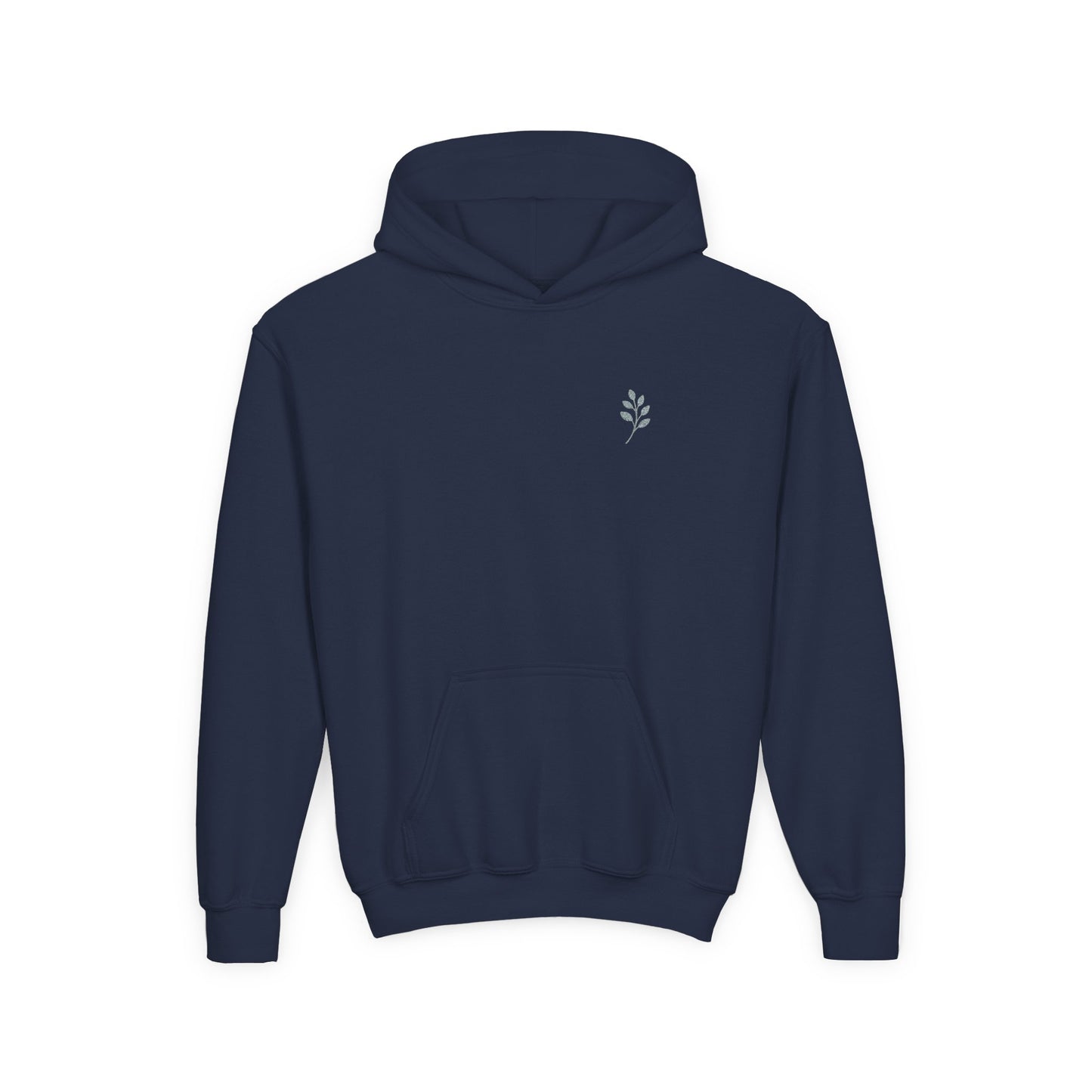 Embroided youth hoodie
