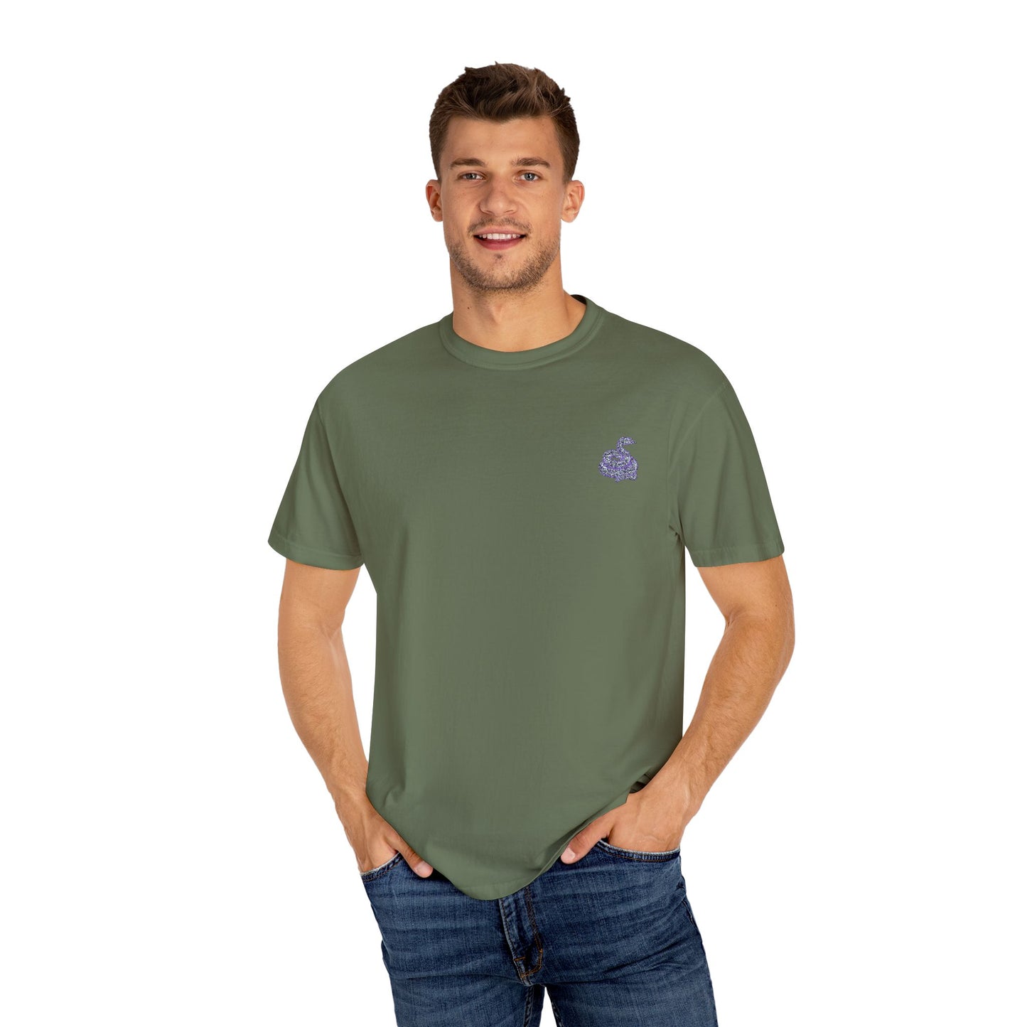 Snake Print T-Shirt - Casual Summer Uni Sek Tee