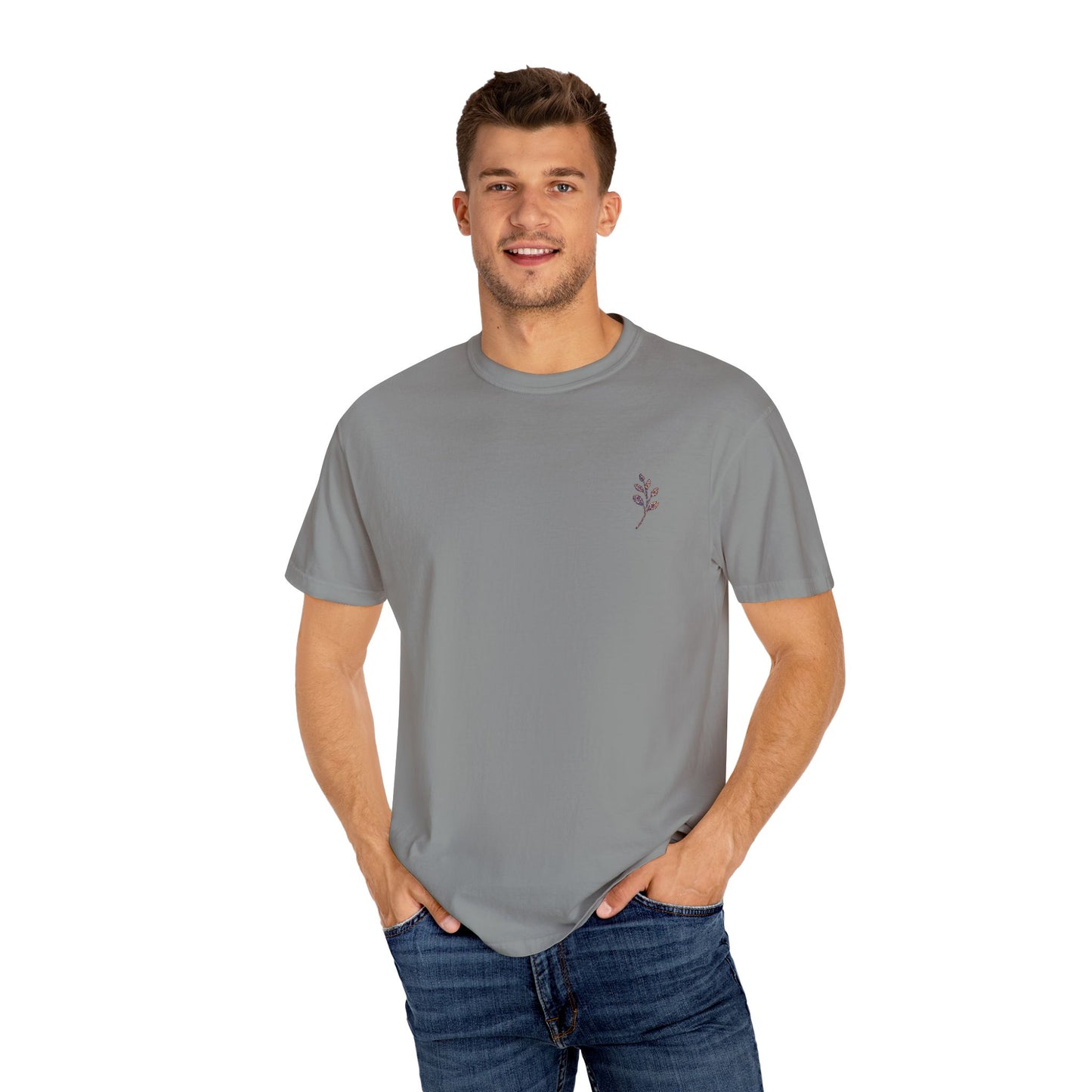 Floral Embroidered T-shirt