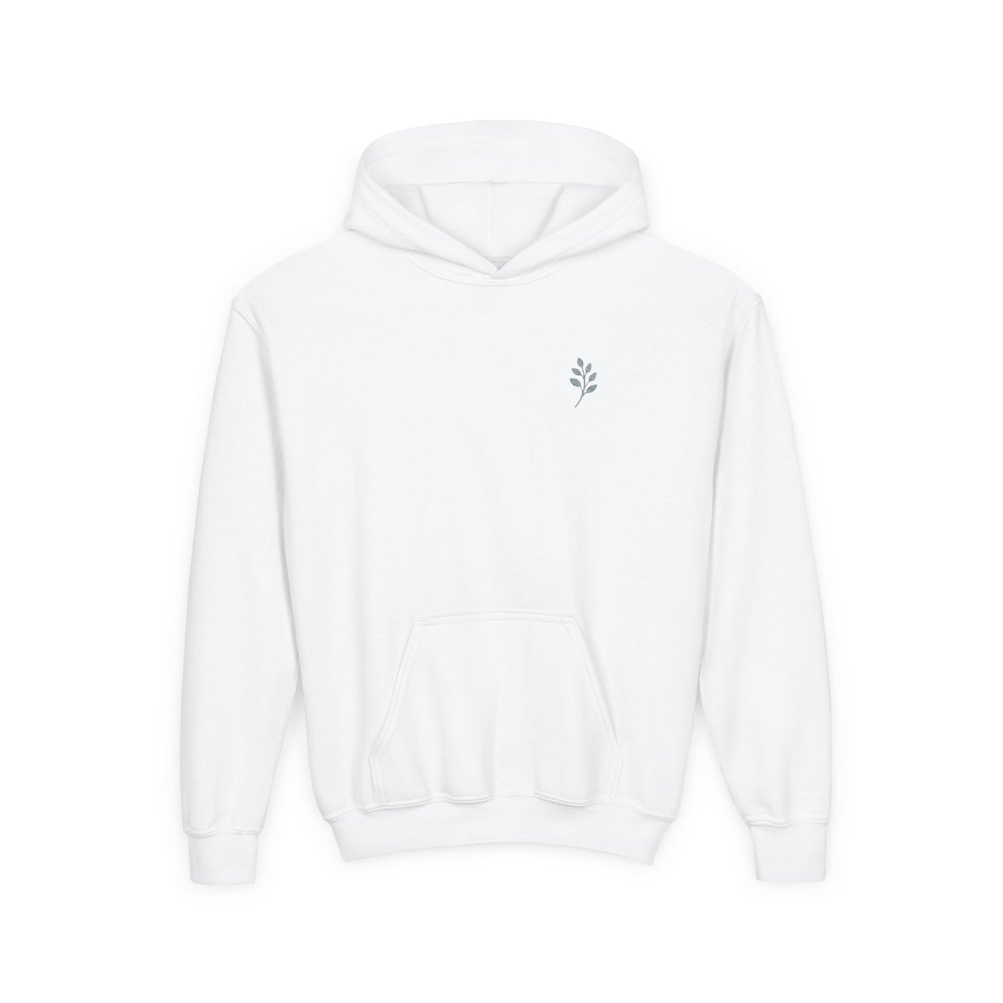 Embroided youth hoodie