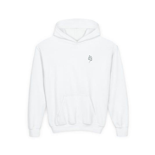 Embroided youth hoodie
