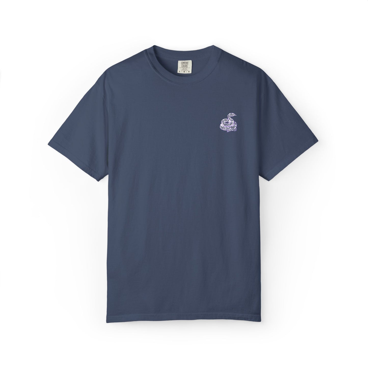 Snake Print T-Shirt - Casual Summer Uni Sek Tee