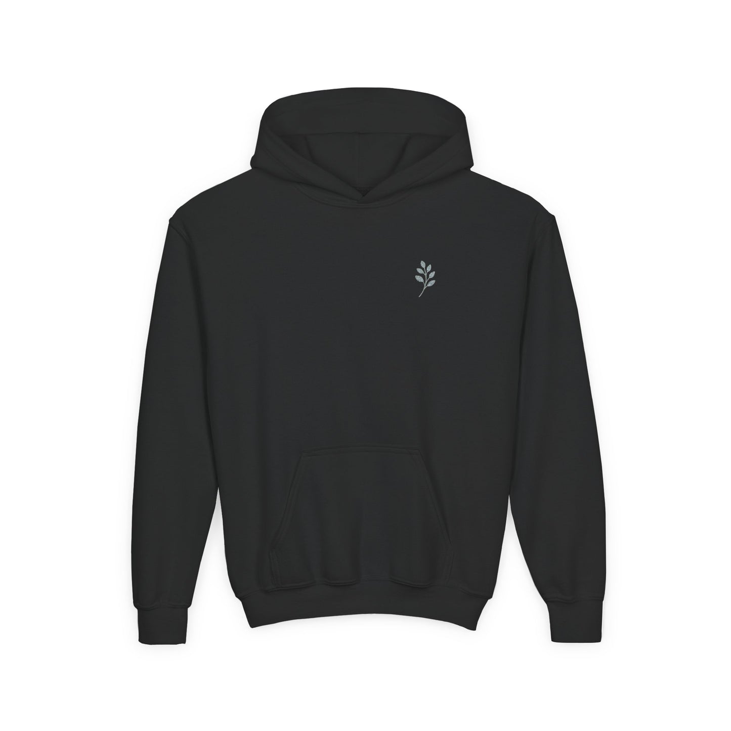 Embroided youth hoodie