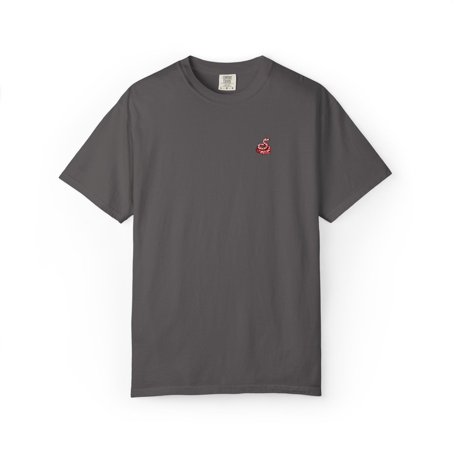 Embroidered Snake Unisex T-shirt - Casual Fit in Multiple Colorways