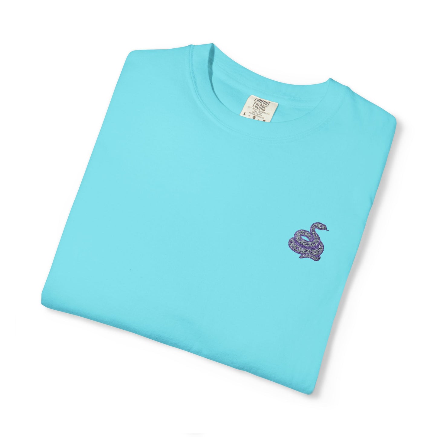 Snake Print T-Shirt - Casual Summer Uni Sek Tee