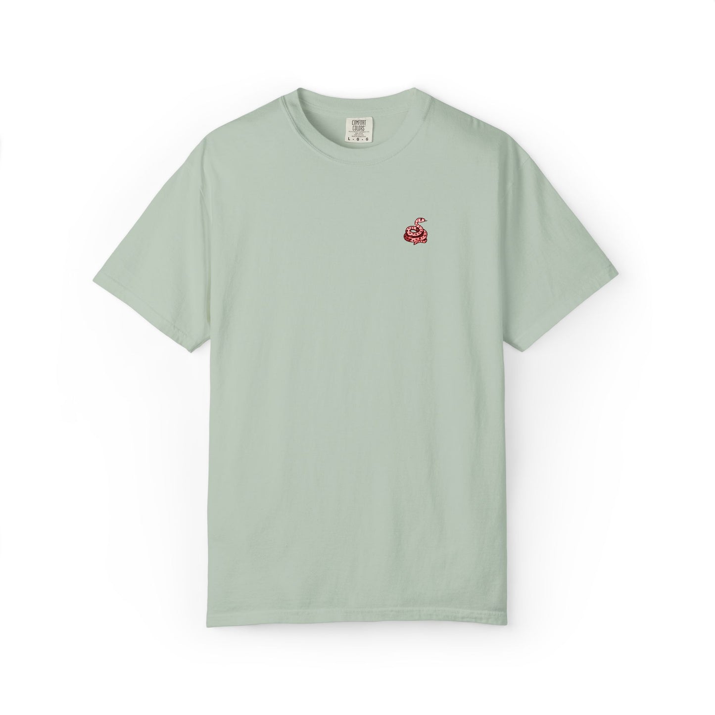 Embroidered Snake Unisex T-shirt - Casual Fit in Multiple Colorways
