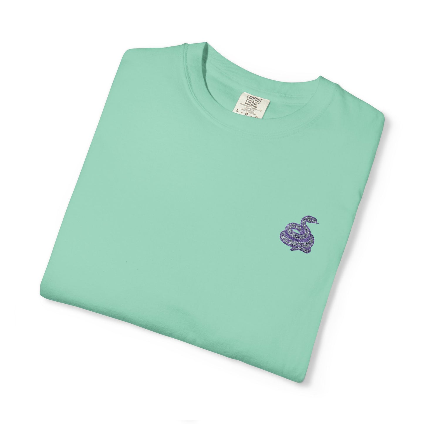 Snake Print T-Shirt - Casual Summer Uni Sek Tee