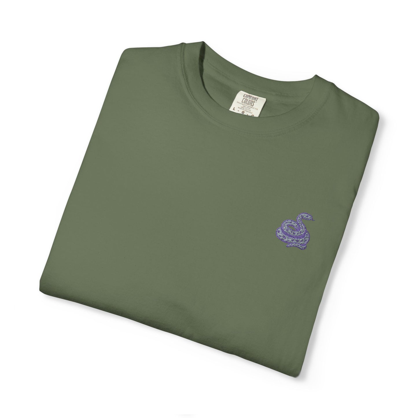 Snake Print T-Shirt - Casual Summer Uni Sek Tee