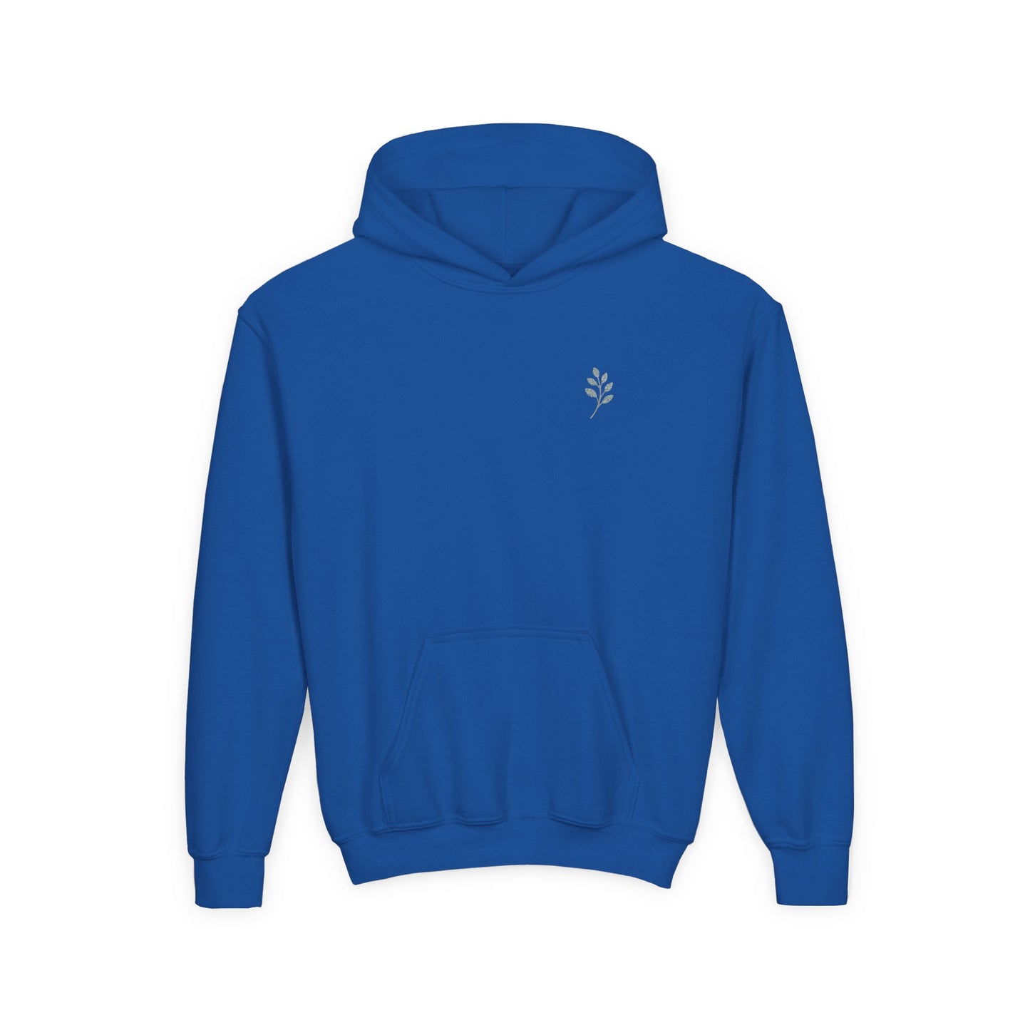 Embroided youth hoodie