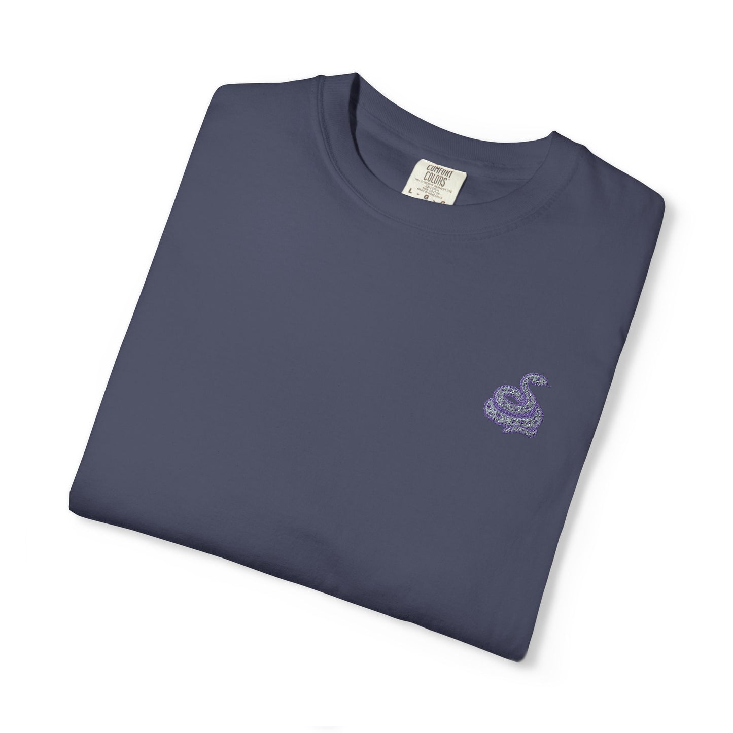 Snake Print T-Shirt - Casual Summer Uni Sek Tee