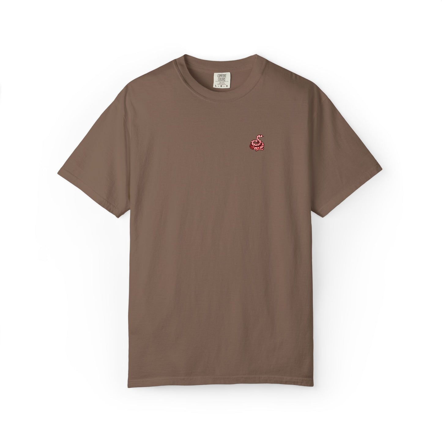 Embroidered Snake Unisex T-shirt - Casual Fit in Multiple Colorways