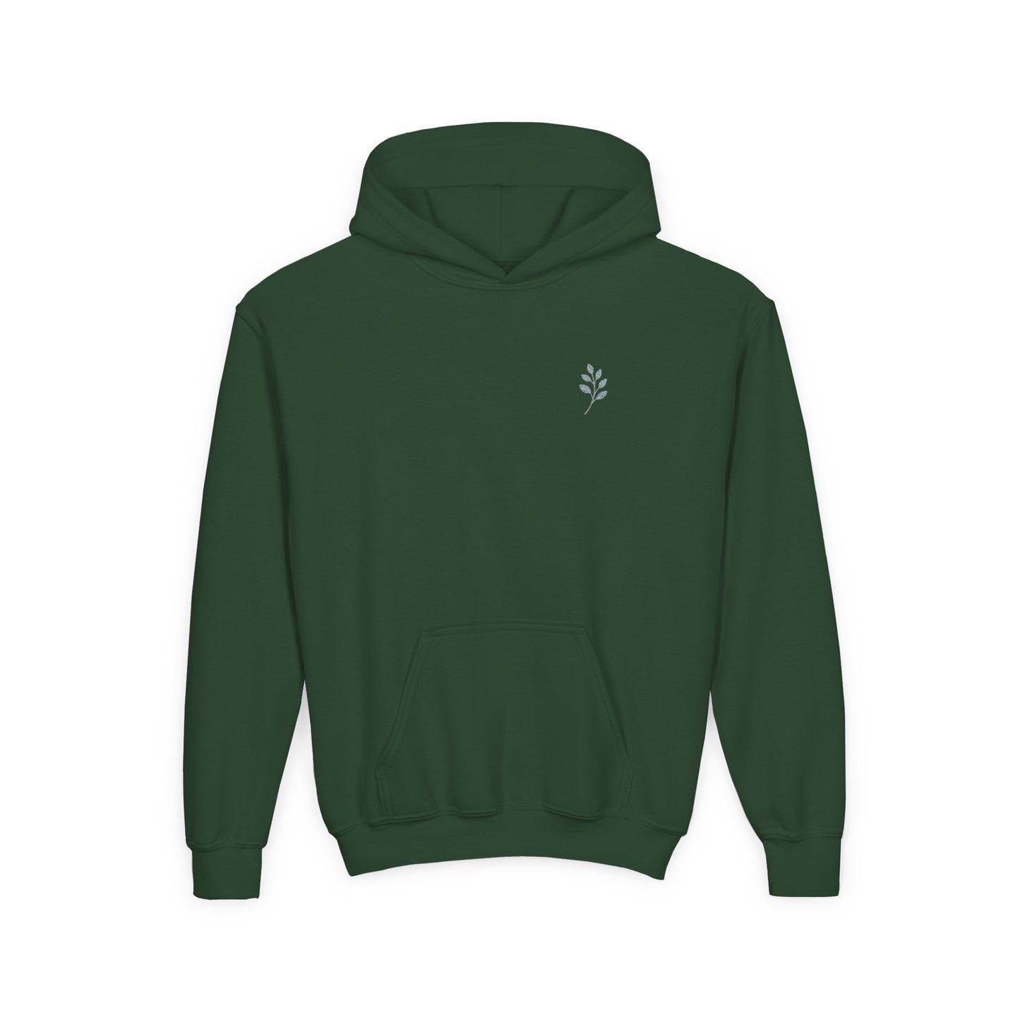 Embroided youth hoodie