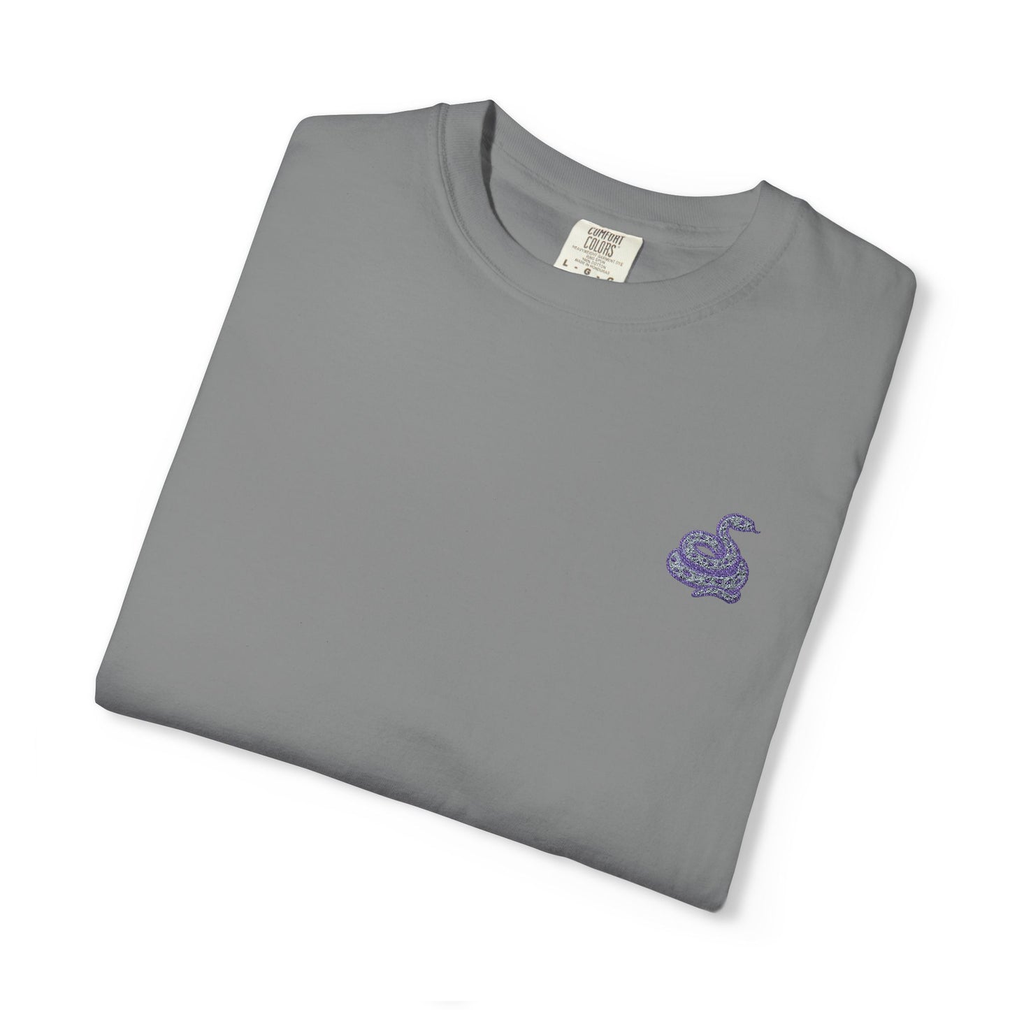 Snake Print T-Shirt - Casual Summer Uni Sek Tee