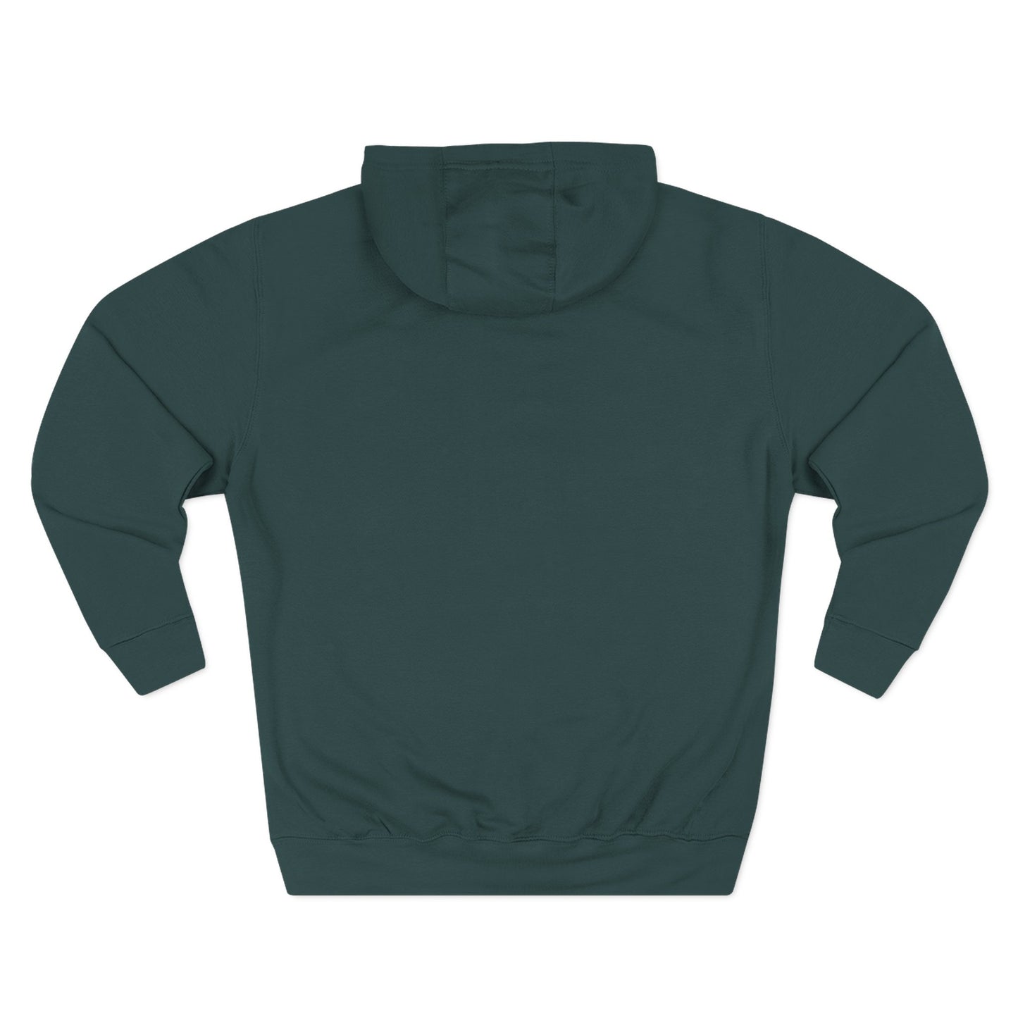 Fleece Hoodie Nature Design Embroidered