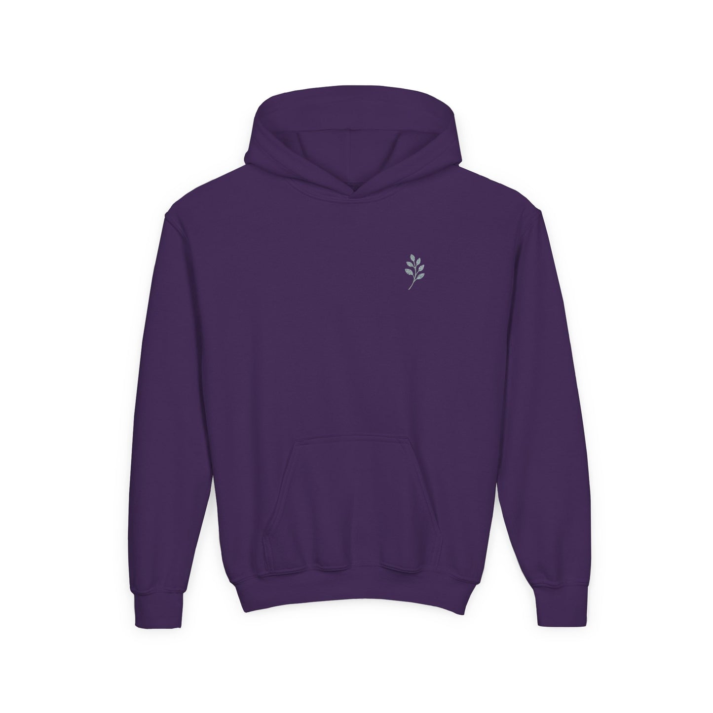 Embroided youth hoodie