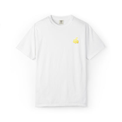Snake Print Embroidered Unisex T-Shirt