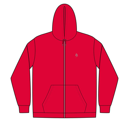 Unisex Full-Zip Hooded Sweatshirt