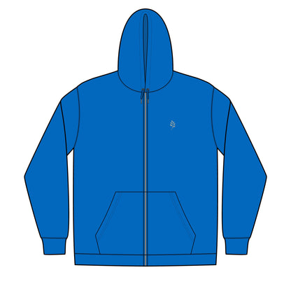 Unisex Full-Zip Hooded Sweatshirt