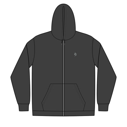 Unisex Full-Zip Hooded Sweatshirt
