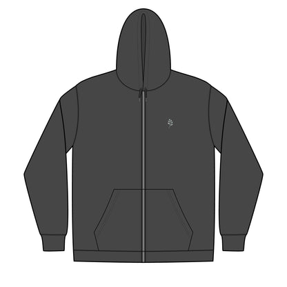 Unisex Full-Zip Hooded Sweatshirt