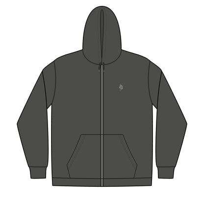 Unisex Full-Zip Hooded Sweatshirt