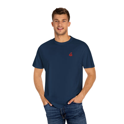 Embroidered Snake Unisex T-shirt - Casual Fit in Multiple Colorways