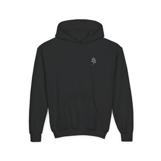 Embroided youth hoodie