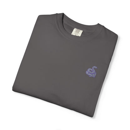 Snake Print T-Shirt - Casual Summer Uni Sek Tee