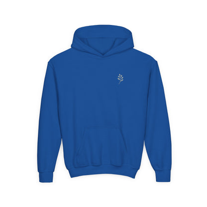 Embroided youth hoodie
