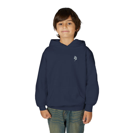Embroided youth hoodie