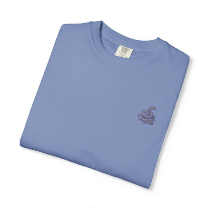 Snake Print T-Shirt - Casual Summer Uni Sek Tee