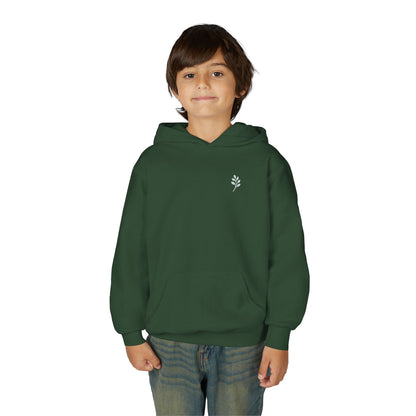 Embroided youth hoodie