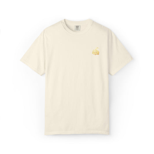 Snake Print Embroidered Unisex T-Shirt